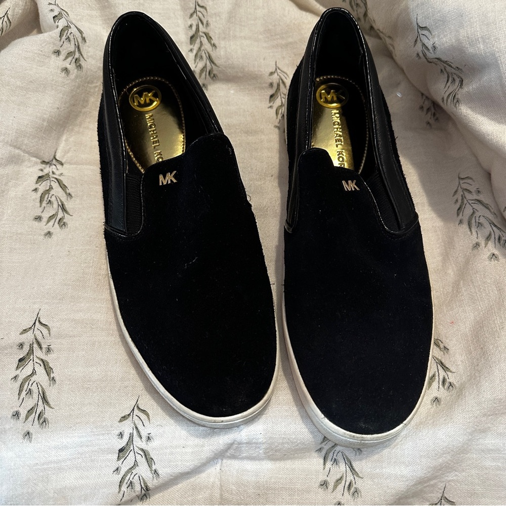 Michael Kors Suede Slip ons